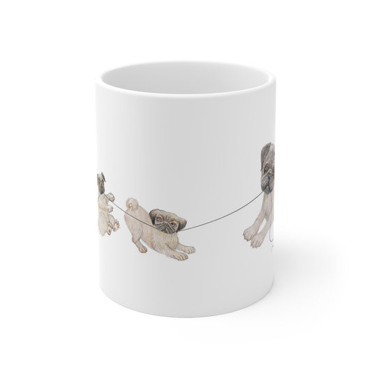 Pug of War Mug