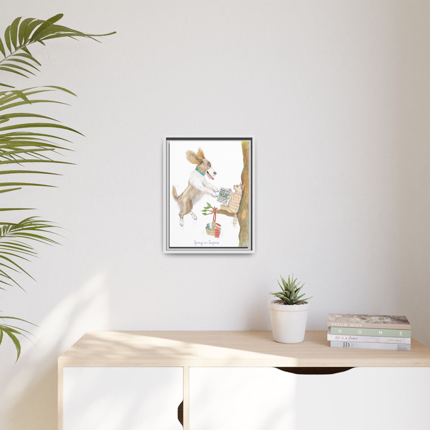 Spring a Surprise Framed Print