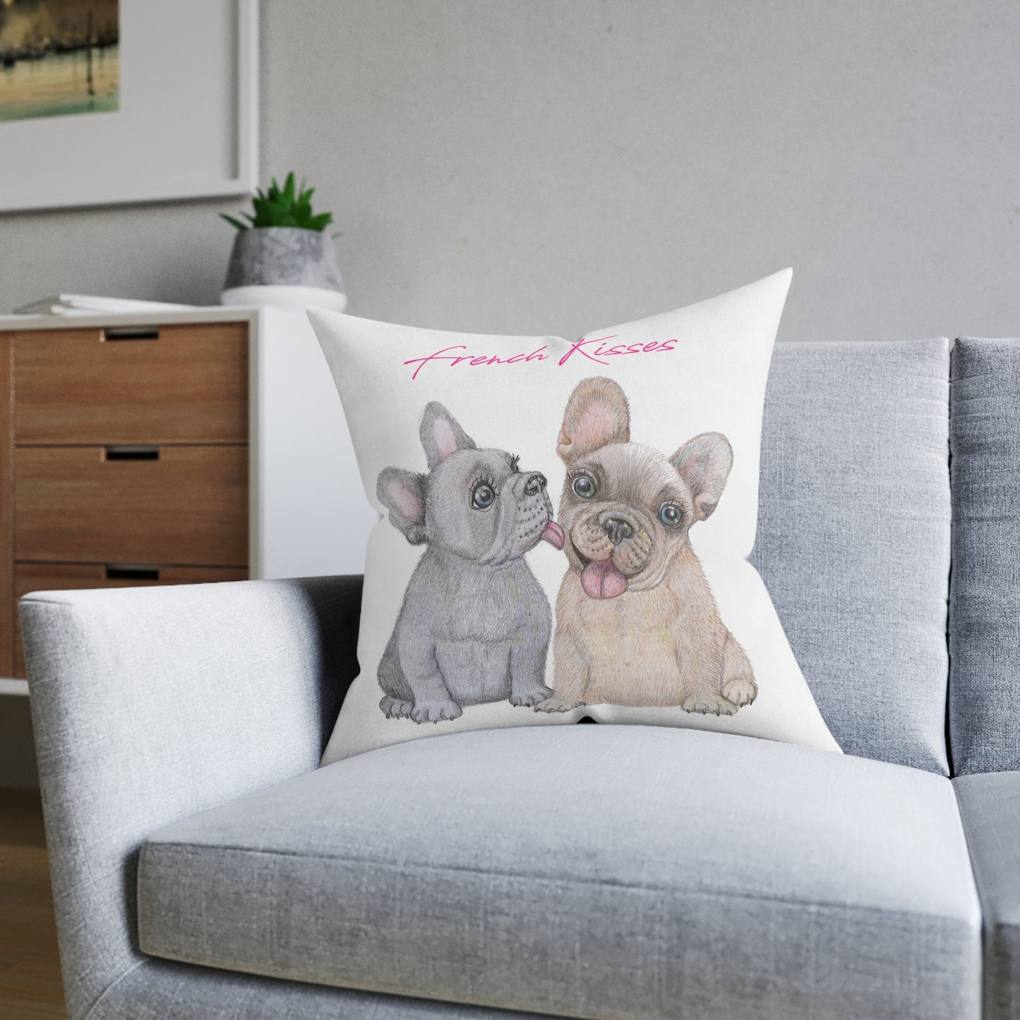 French Kisses Pillow