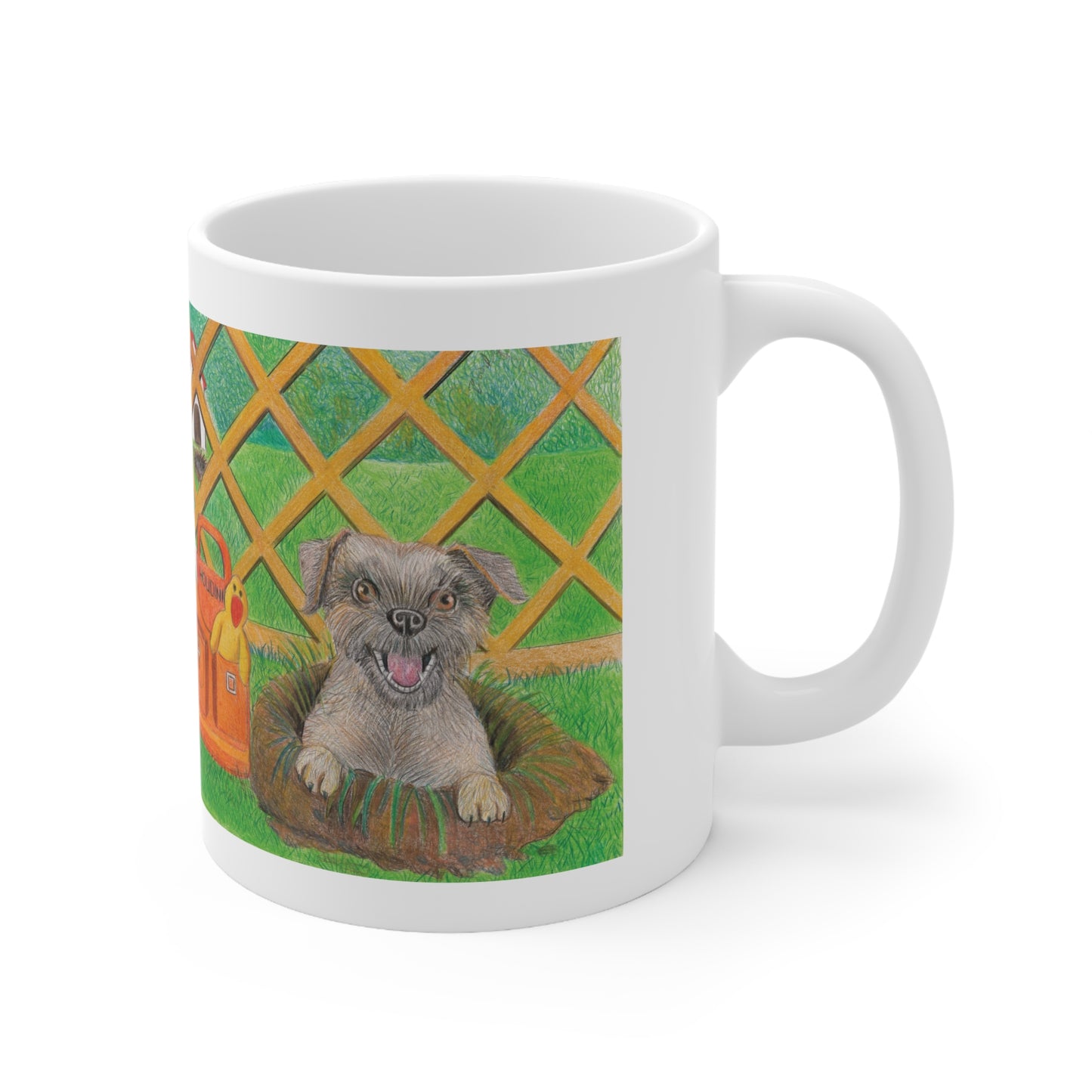No Borders Mug