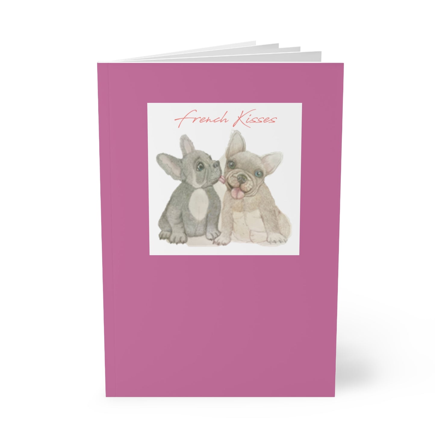 French Kisses Softcover Notebook
