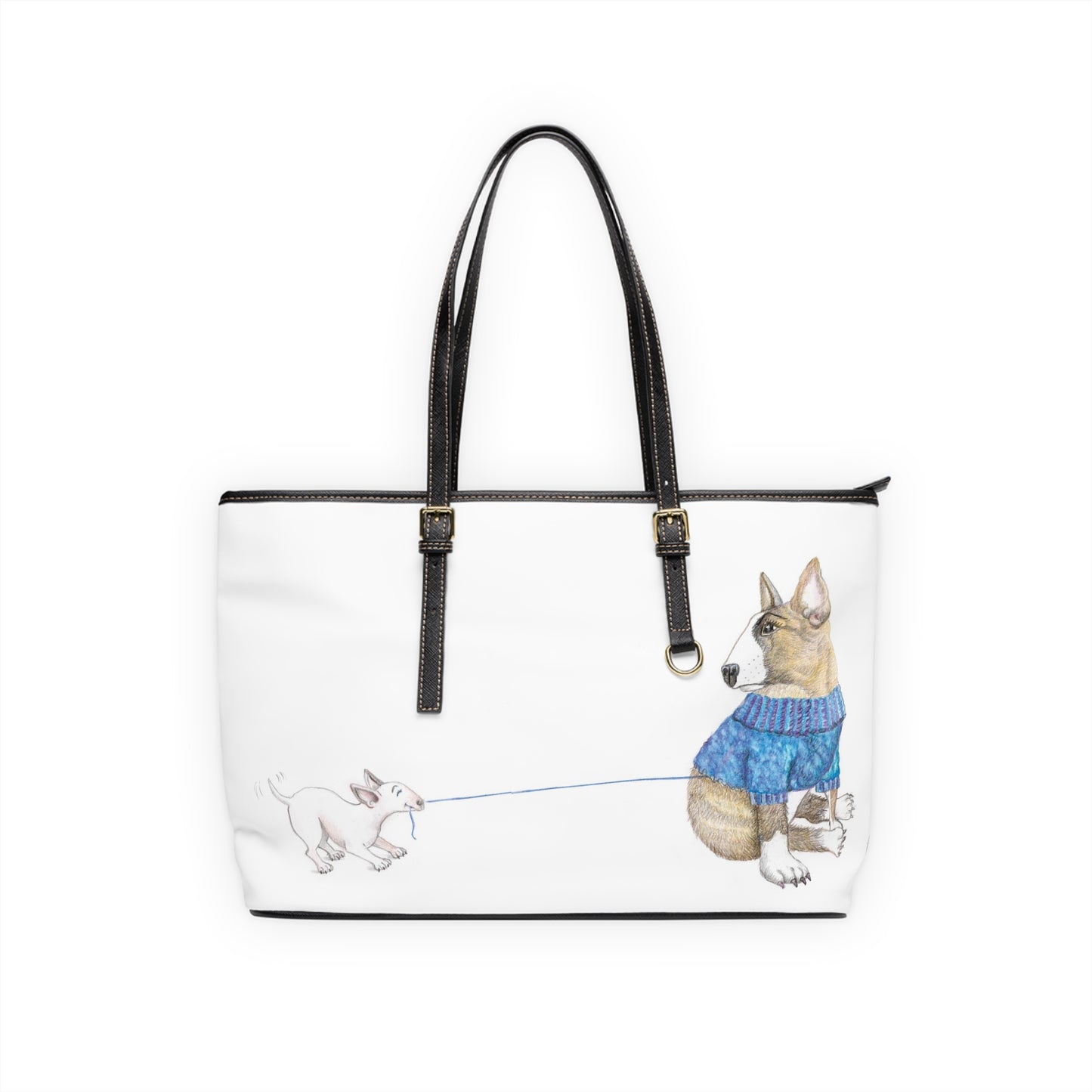Woolly Bully PU Leather Shoulder Bag