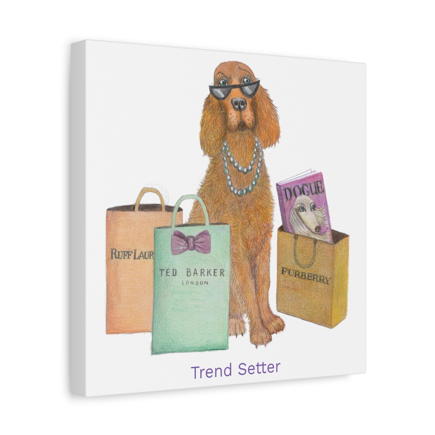 Trend Setter Canvas Print