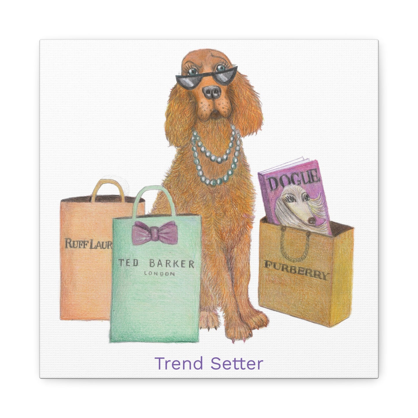 Trend Setter Canvas Print