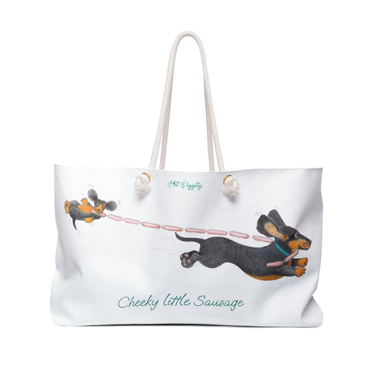 Cheeky Little Sausage- Weekender Bag