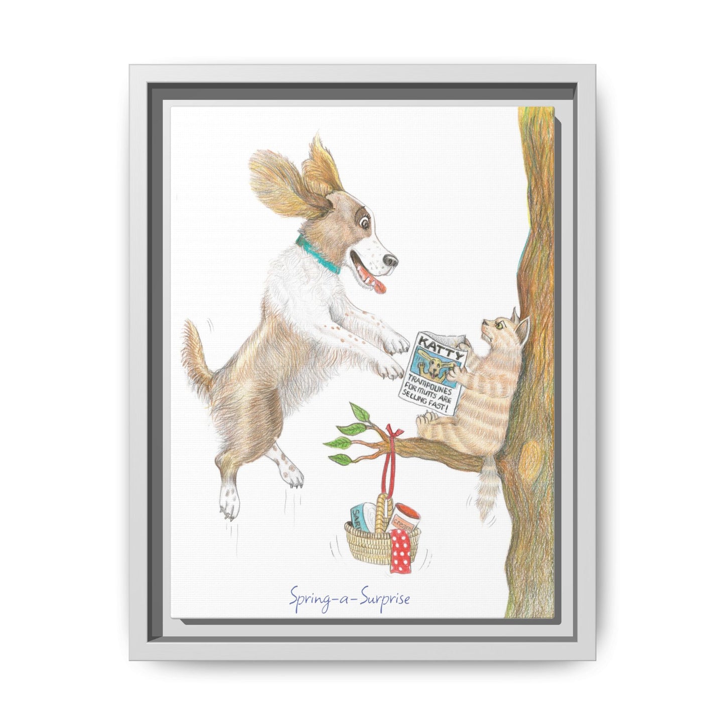 Spring a Surprise Framed Print