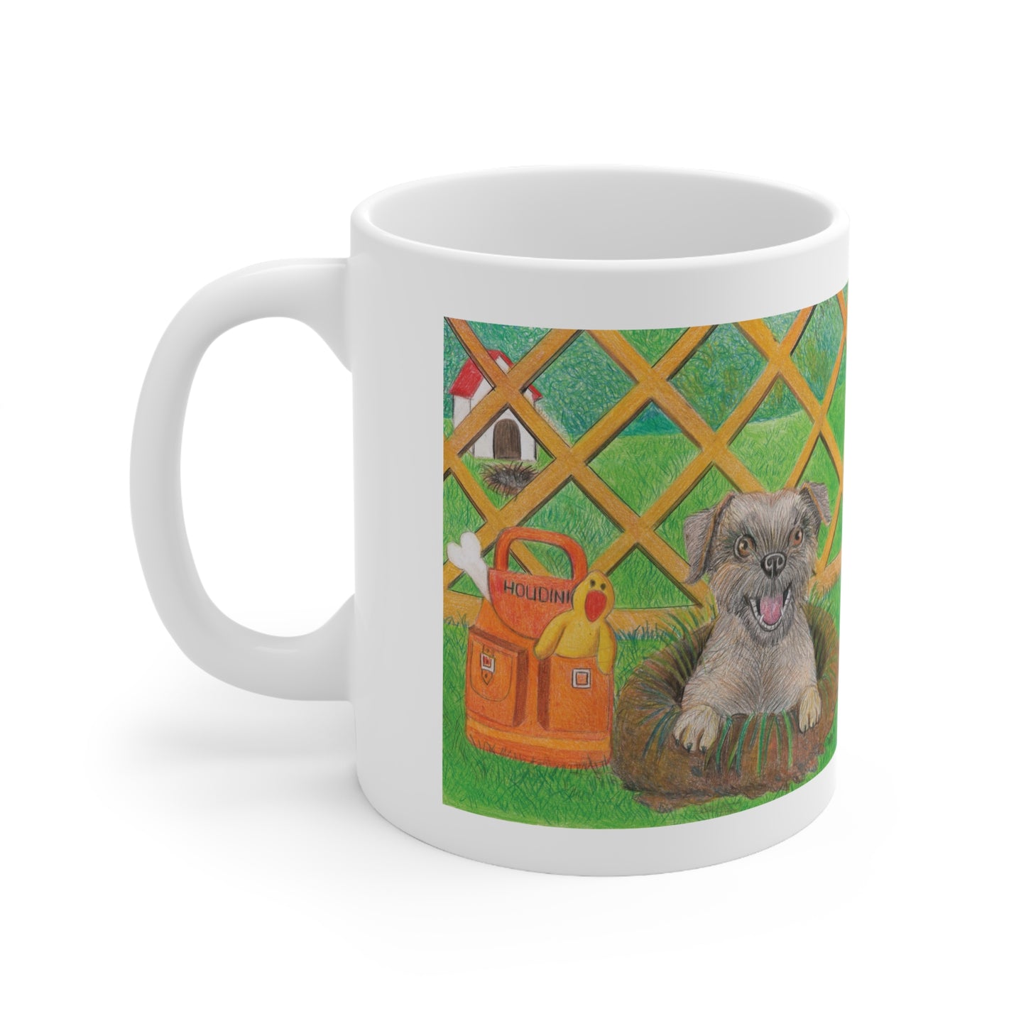 No Borders Mug
