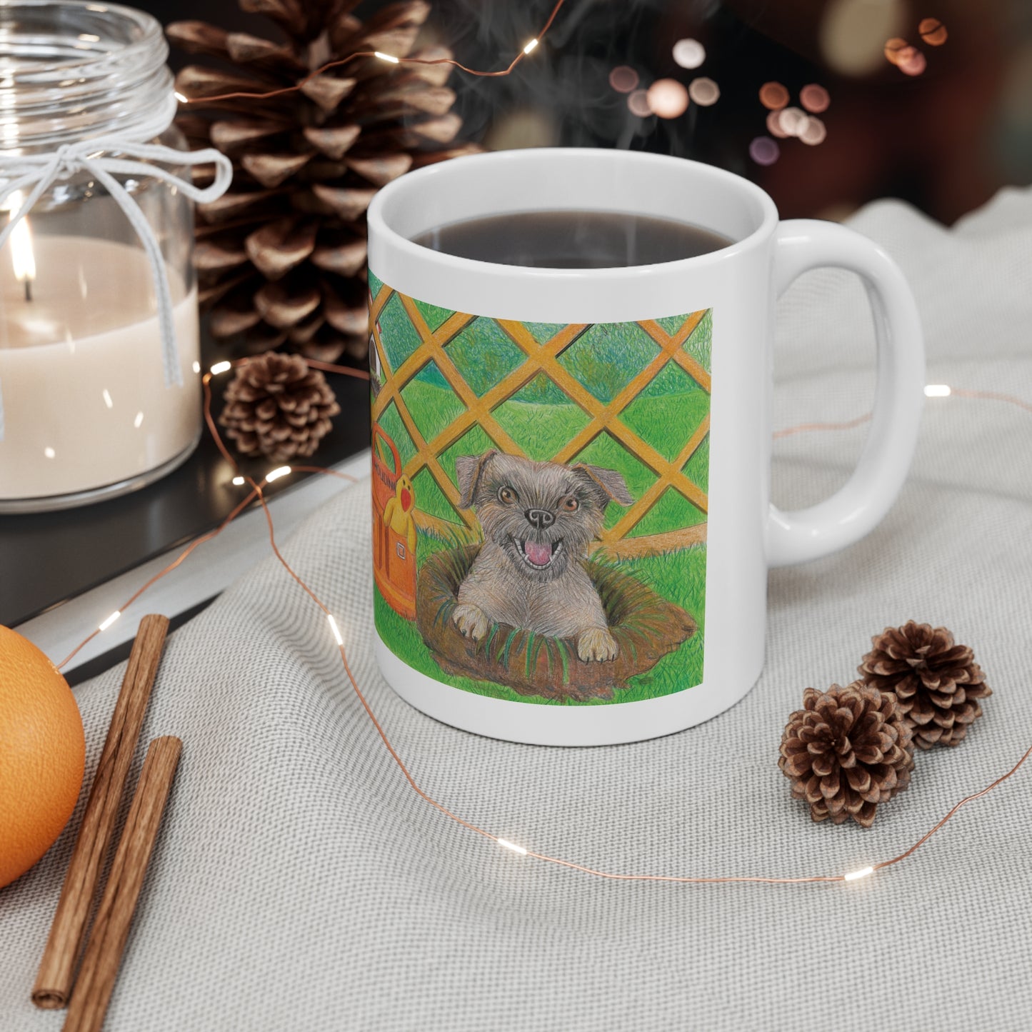 No Borders Mug