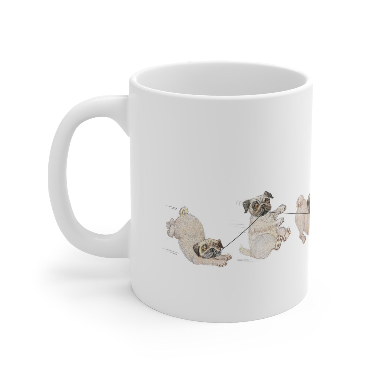 Pug of War Mug