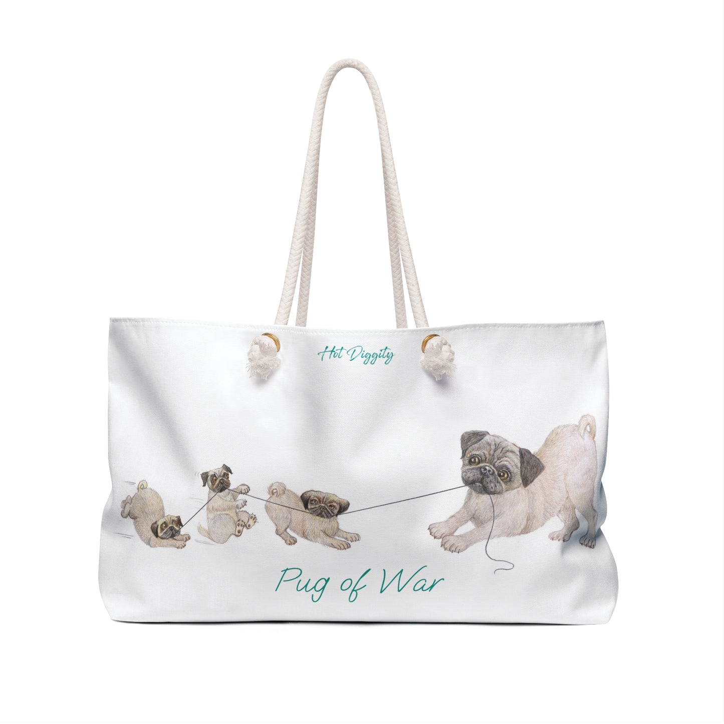 Pug of War Weekender Bag