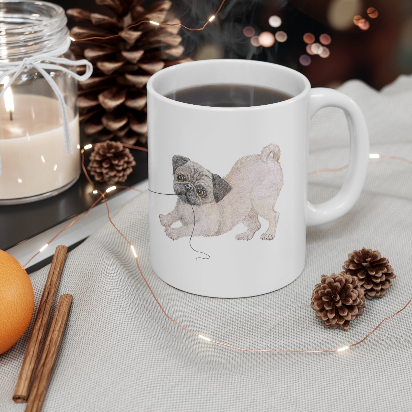 Pug of War Mug