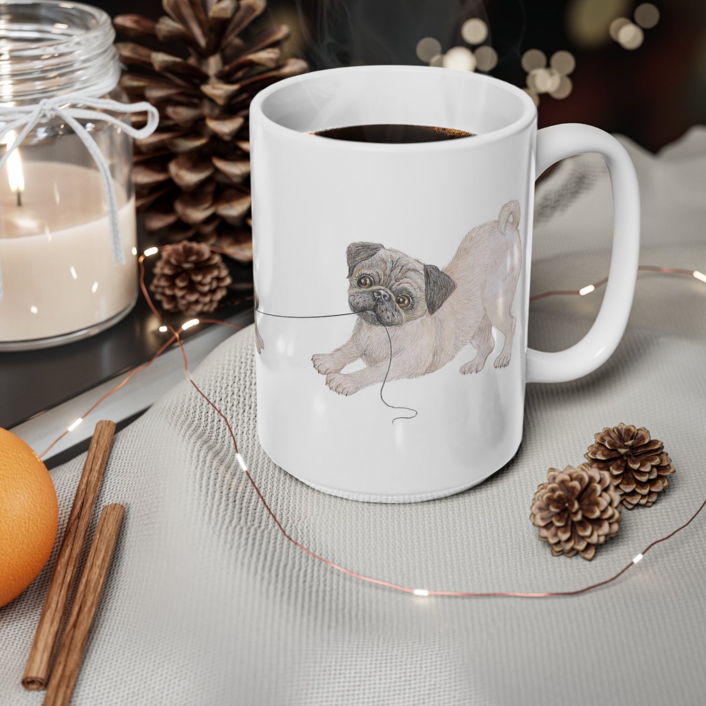 Pug of War Mug