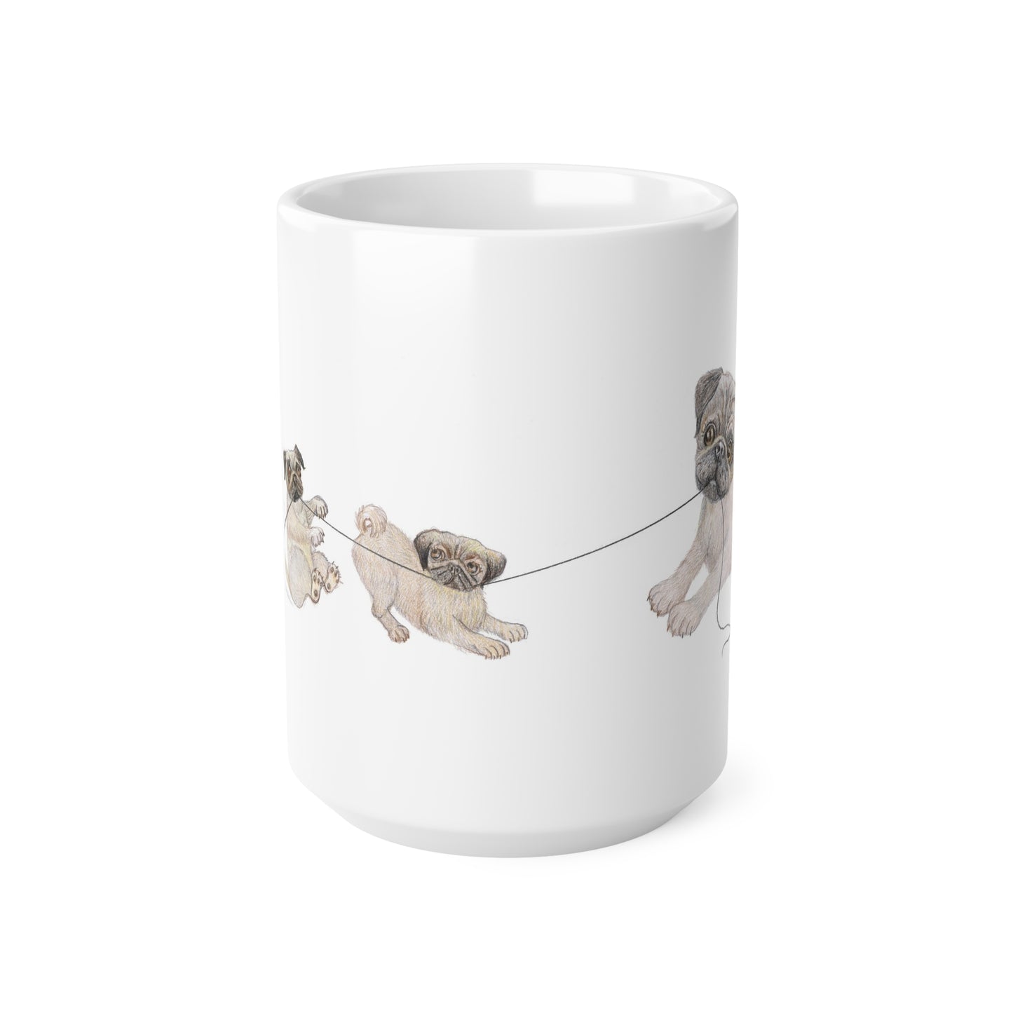 Pug of War Mug