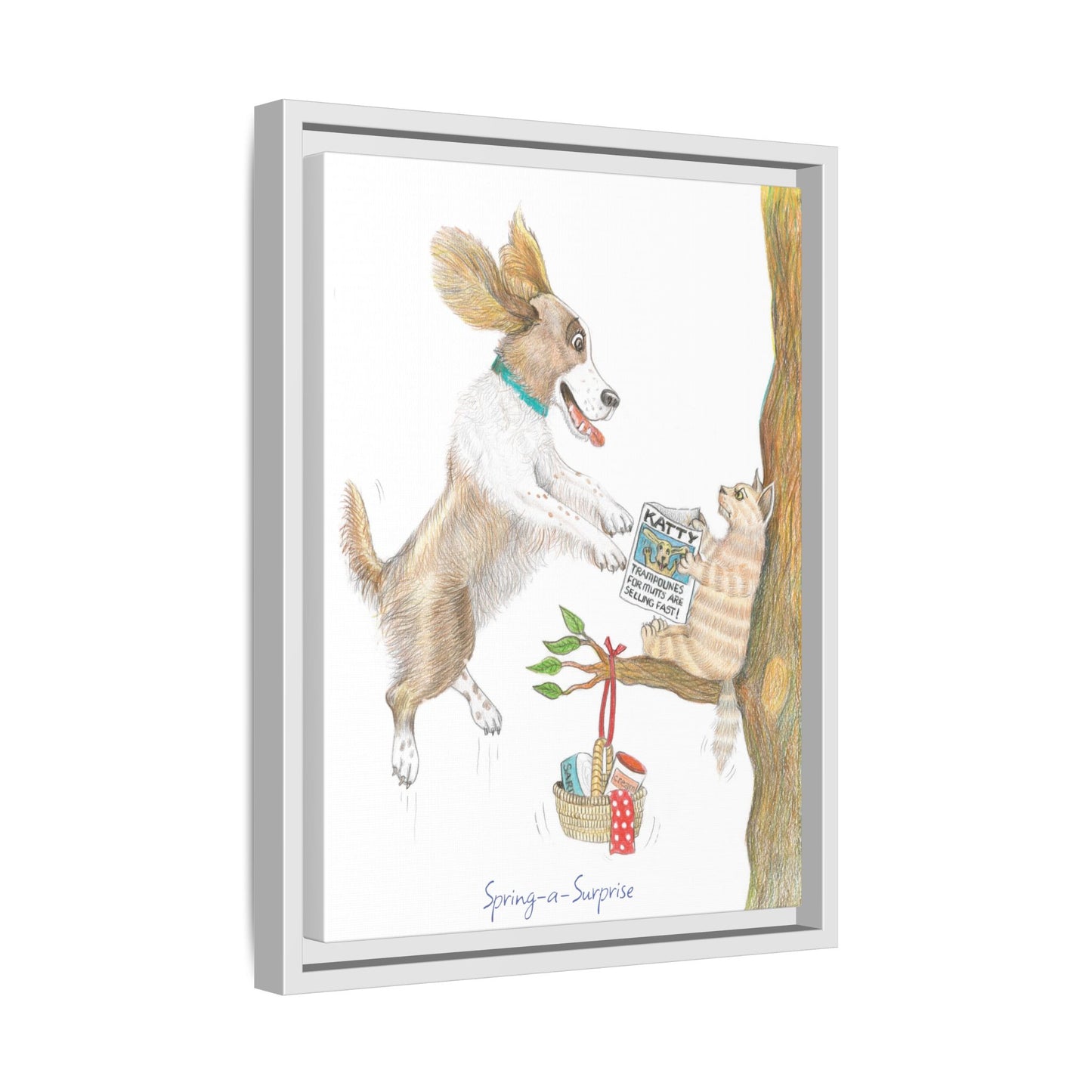 Spring a Surprise Framed Print