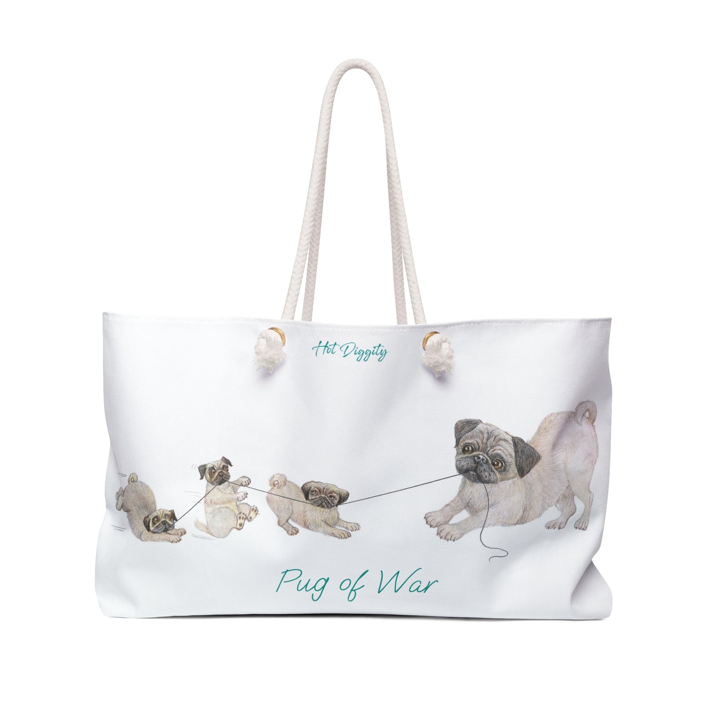 Pug of War Weekender Bag