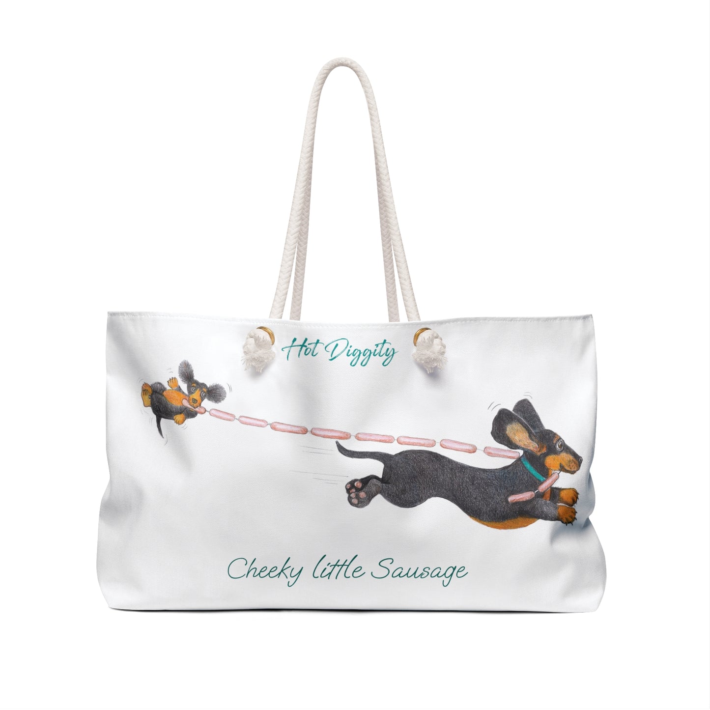 Cheeky Little Sausage- Weekender Bag