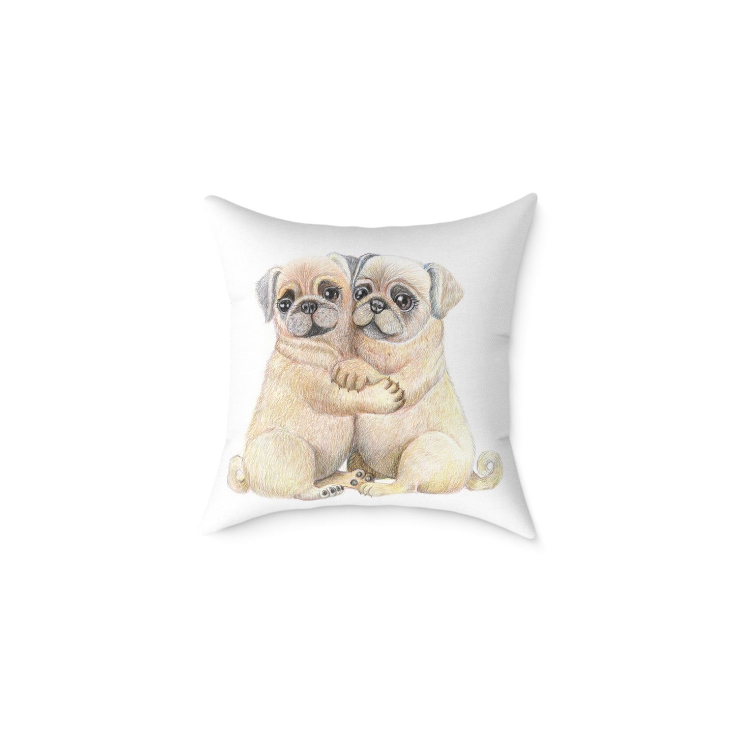 Pug Hug Pillow