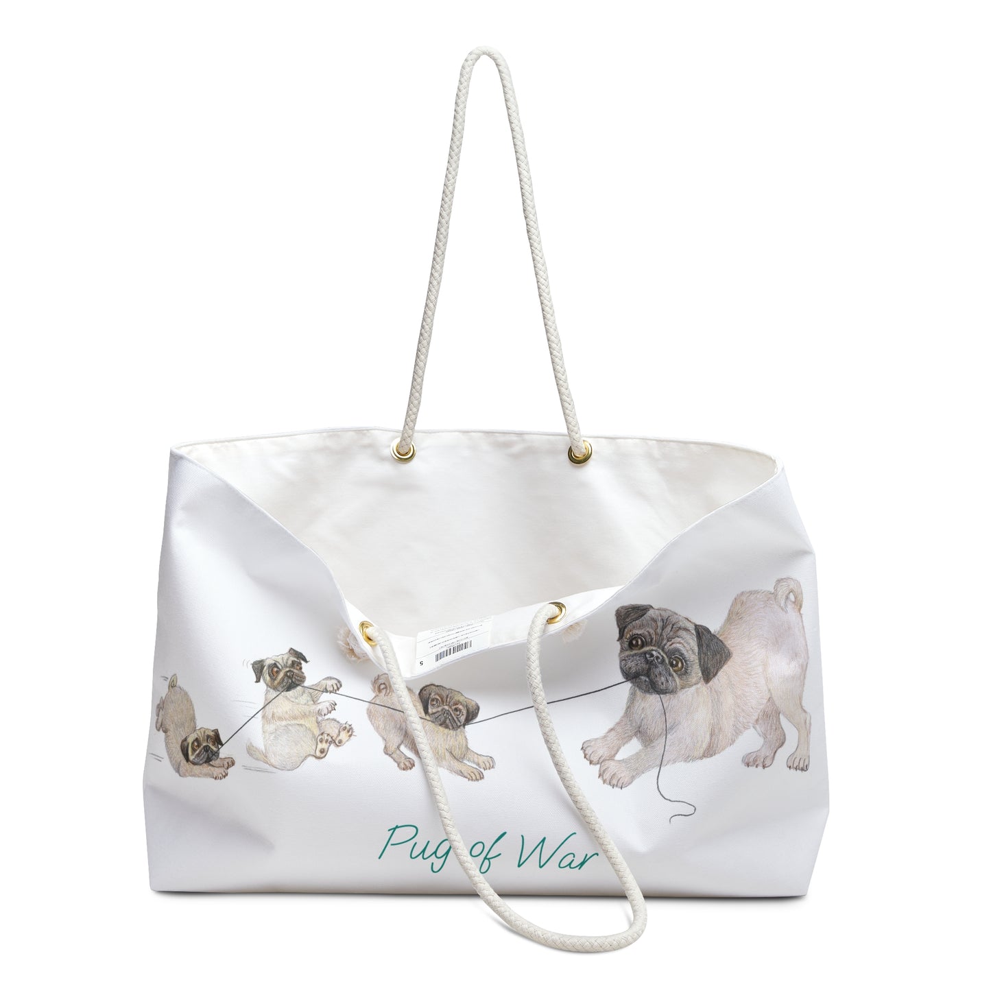Pug of War Weekender Bag
