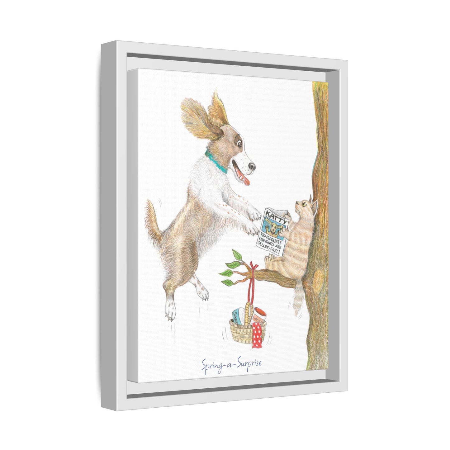 Spring a Surprise Framed Print